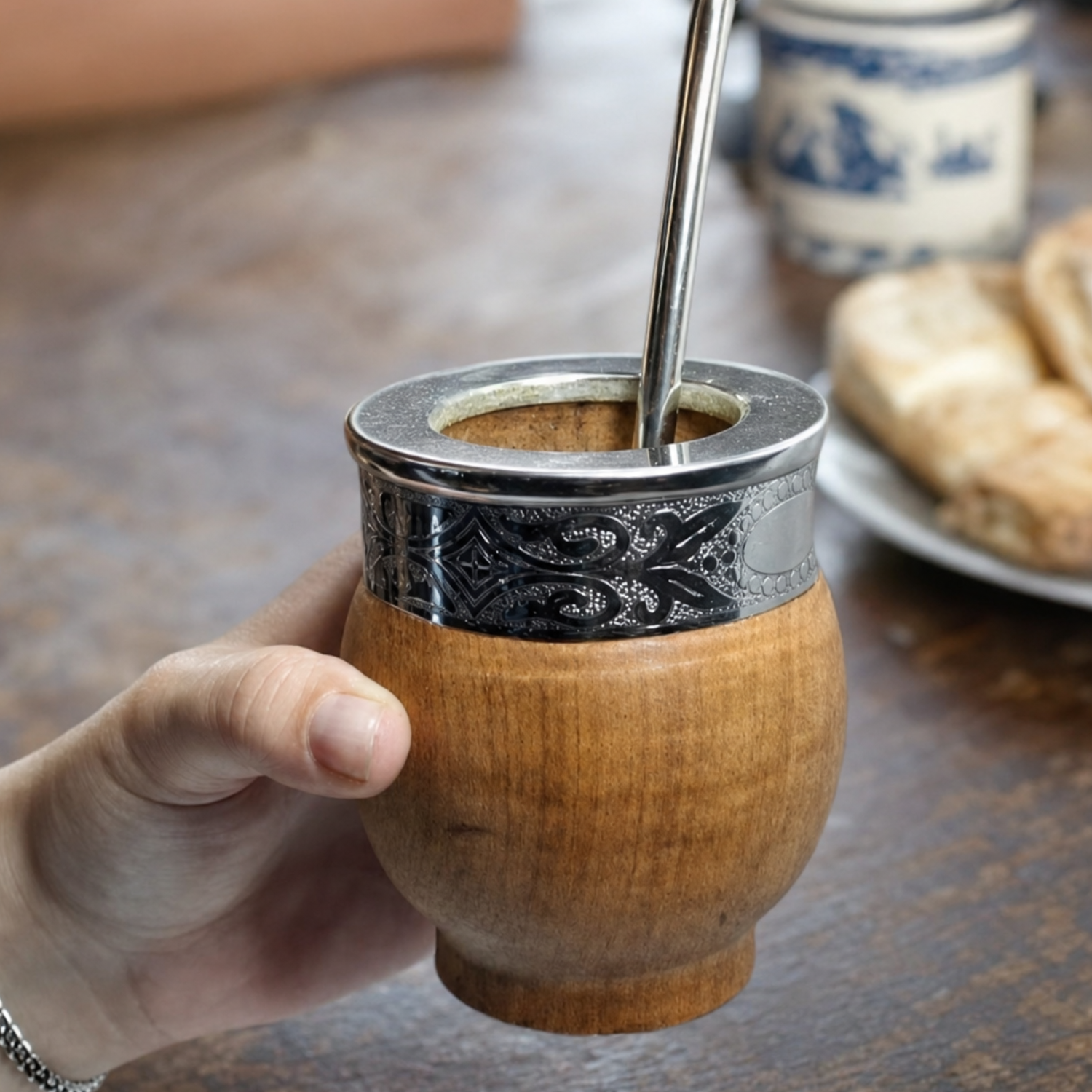 Mate Mini Imperial en uso